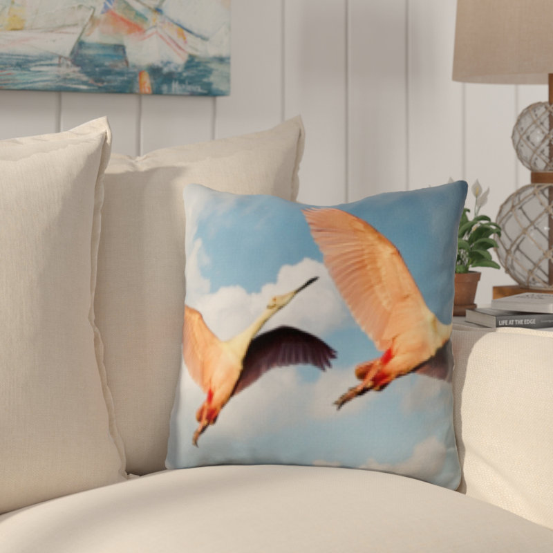 Microsuede Throw Pillow