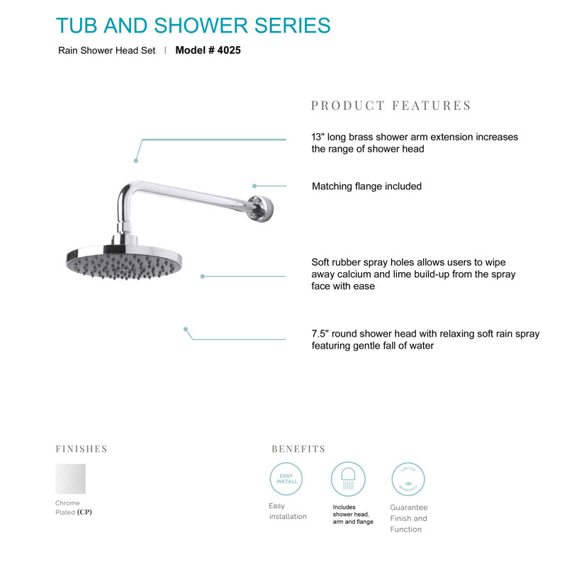 Rain Rain Shower Head