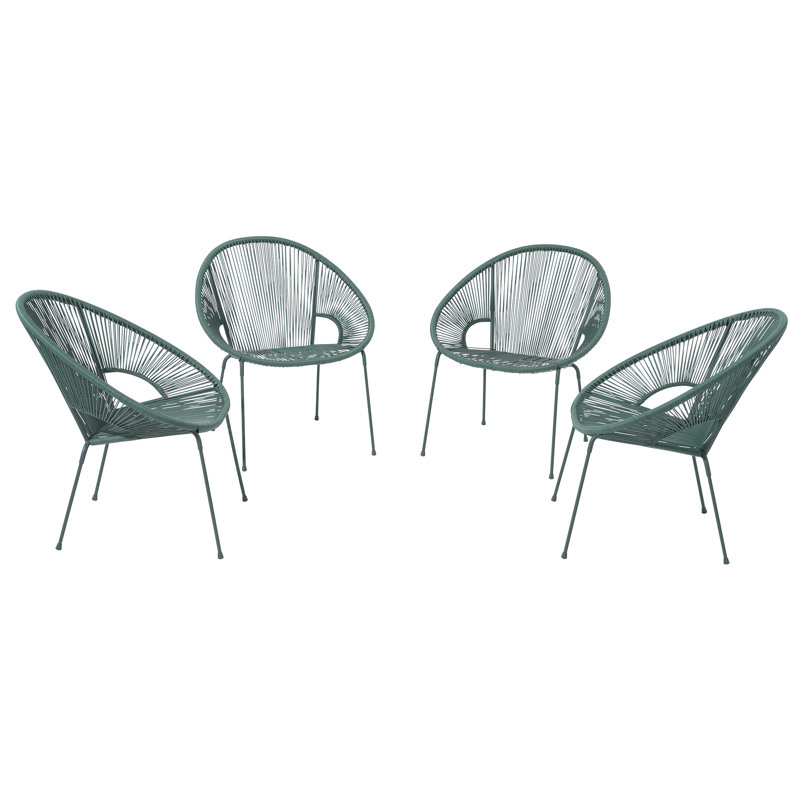 Chaise de patio intérieure / extérieure, Vert