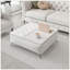 Table basse avec banc de rangement 35 po