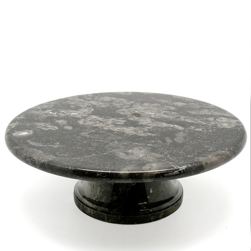 Présentoir à gâteaux Gasol, Gris anthracite