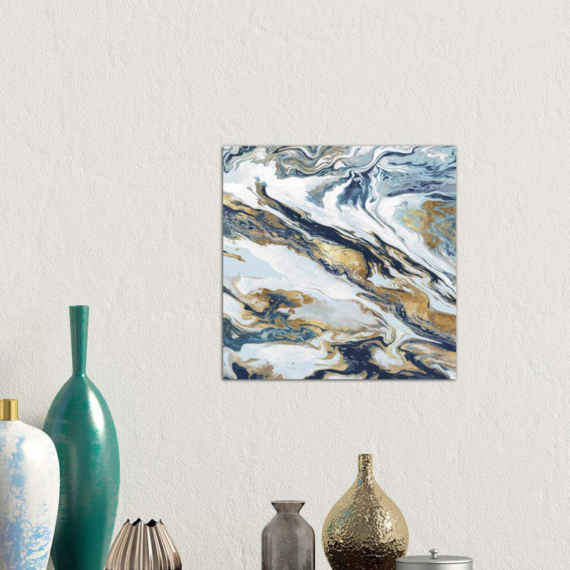 Space Giant by Eva Watts - Wrapped Canvas Painting, 45.72 cm H x 45.72 cm W x 1.91 cm D