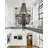 6-light Empire Graphite Tassel Chains Chandelier