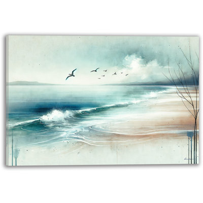 Waves of Serenity, reproduction d'art sur toile tendue