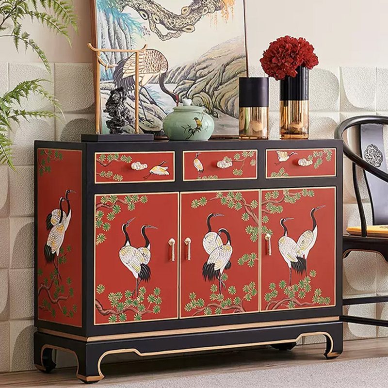 Armoire décorative multifonctionnelle simple et luxueuse, 35.43" H x 47.24" W x 15.75" D