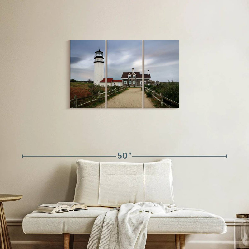 Lilie Highland Lighthouse, 20" H x 33" W