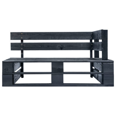 Adebayo Solid Wood Pine Outdoor Bench