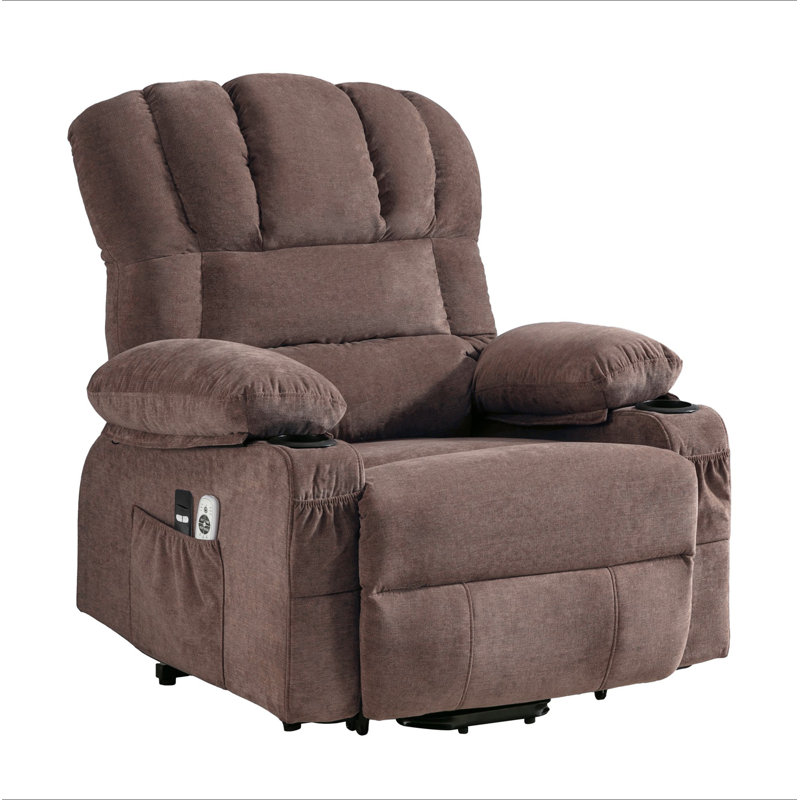 Power Electric Massage Lift Lounge Chair, Suitable For The Elderly, With Heating And Vibration Functions, With USB, Can Be Used For Lying Down
