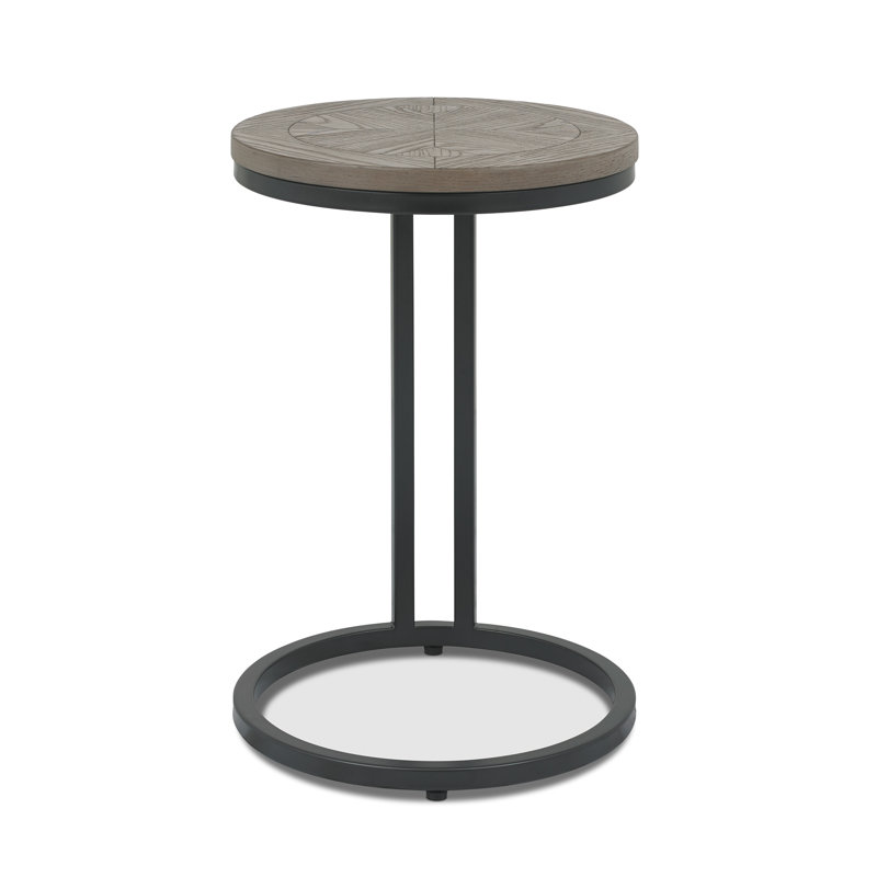MONROE SILVER GREY SOFA TABLE