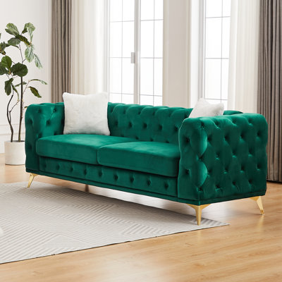 Canapé à compression, canapé-lit Chesterfield