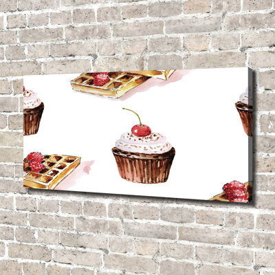 Dessert - Wrapped Canvas Print