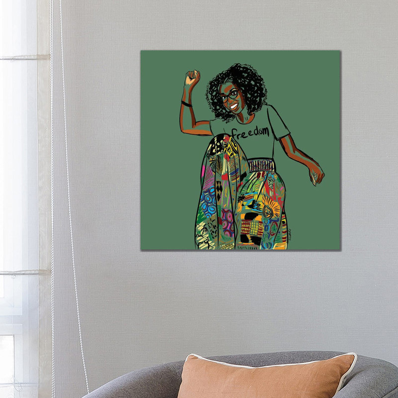 Freedom by NoelleRx - Print on Canvas, Wrapped Canvas, 66.04 cm H x 66.04 cm W x 1.91 cm D