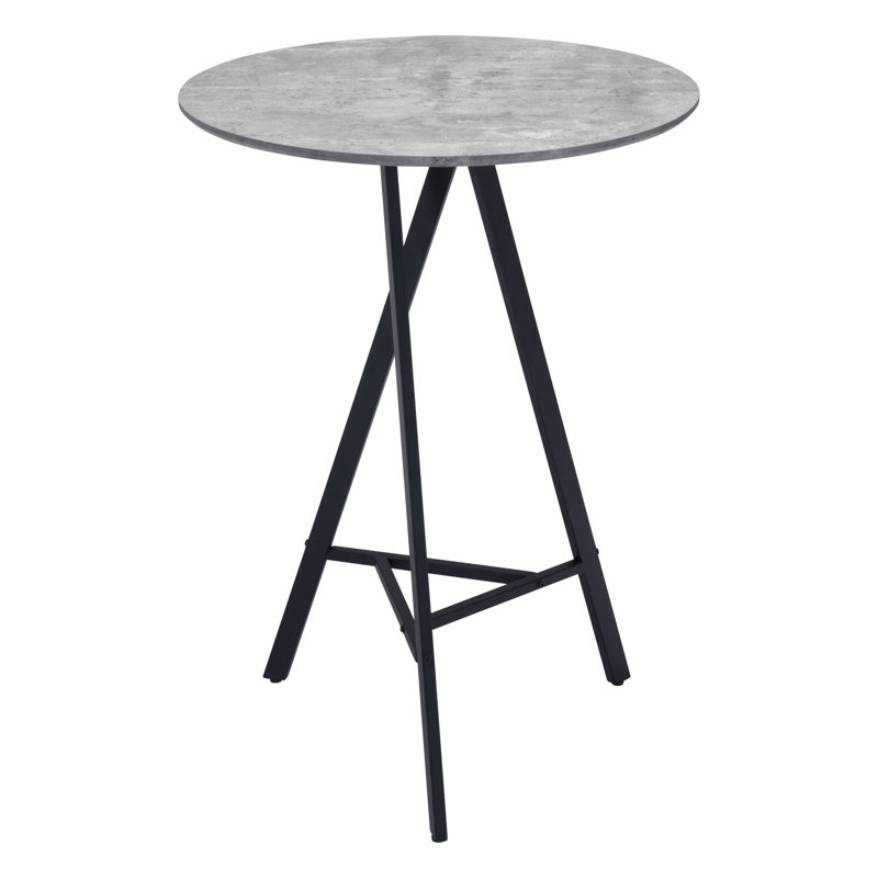 Round Metal Base Dining Table