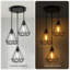 3 - Light Black Cluster Pendant-865305395