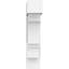 Support standard en uréthane Balboa standard avec extrémités en bloc, brun clair apprêté-101077585