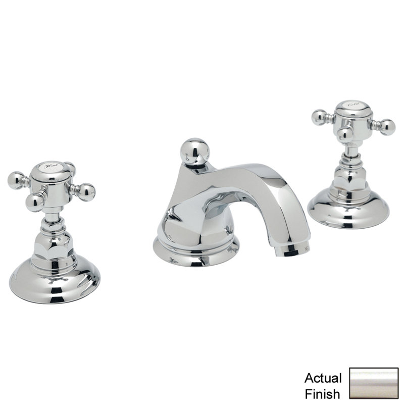 Robinet de salle de bain Hex®, Nickel satiné