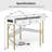 Triangle Corner Desk With Charging Station With 2 Drawers And Storage Shelf