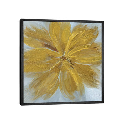 Golden Blue 1 Piece Painting on Canvas