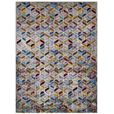 Tapis à motif géométrique Modway Laleh