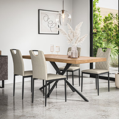 Beaudreult 4 - Person Dining Set