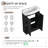 23'' Freestanding Single Bathroom Vanity With Ceramic Vanity Top-799041422