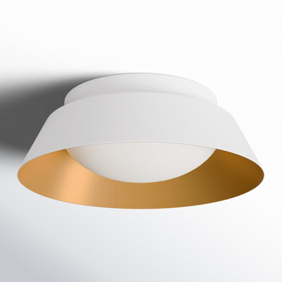 2-Light Flush Mount