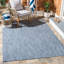 Azaad Navy/Grey Indoor/Outdoor Rug-528394528