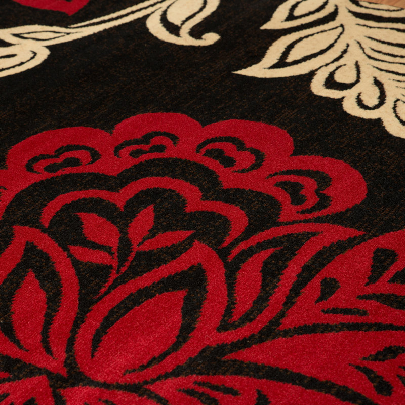 Plattsmouth Floral Indoor Rug, Rectangle 7'10" x 10'6"