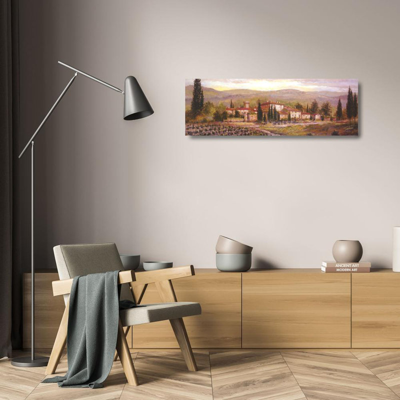 Uzzano, 8" H x 24" W