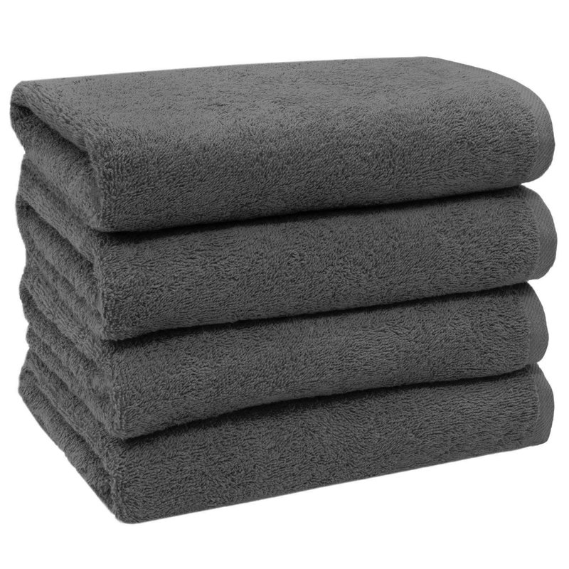 Midweight Hand Towel, Graphite