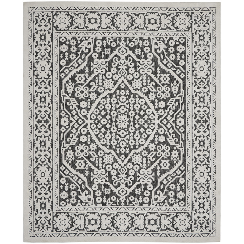 Seteria Oriental Indoor / Outdoor Rug, Rectangle 7'10" x 9'10"