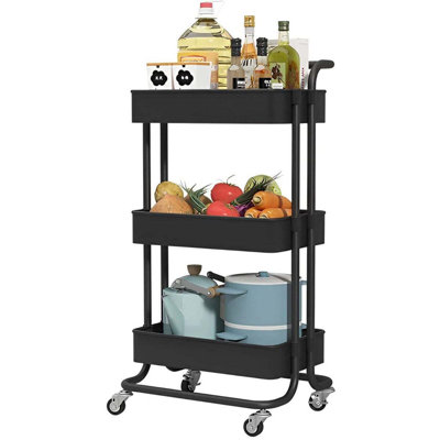 33.07'' H x 3.15'' W Utility Cart