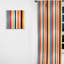 Motif rayé Mid-Century pastel - Rideau rayé - Velours obscurcissant - 1 panneau-107575871