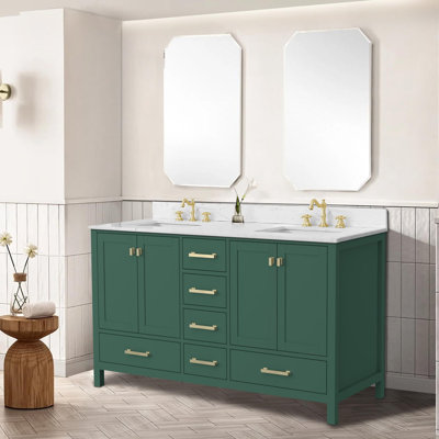 Meuble-lavabo moderne autoportant