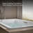 72-In x 42-In Heated Whirlpool Bath with Center Drain-51403965