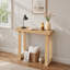 Console en bois, table basse