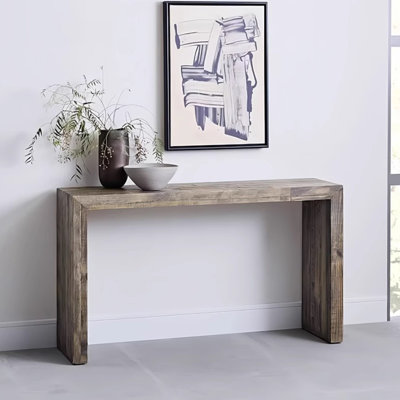 Modern simple solid wood porch table