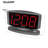 Sharp LED Digital Alarm Clock, Red LED Display, Swivel Base-95452421