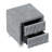 2-Drawer Upholstered Nightstand-1948487779