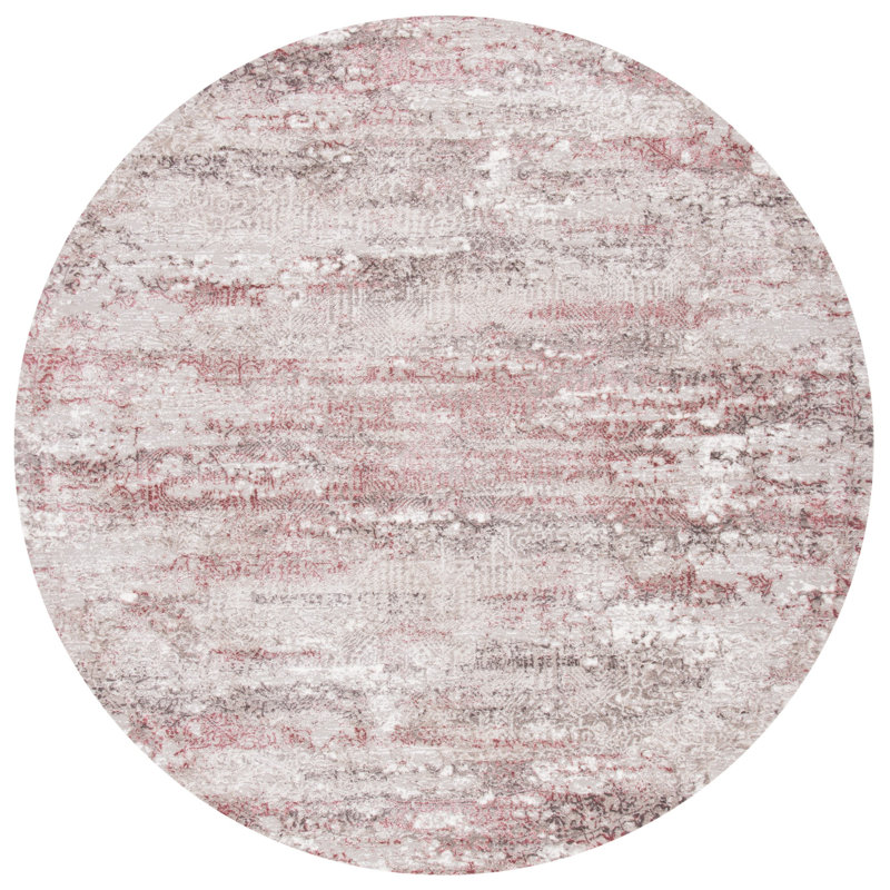 Erlandson 500 Performance Oriental Rug, Round 6'7"