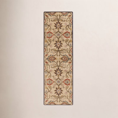 Arden Hand Tufted Wool Floral Indoor Rug