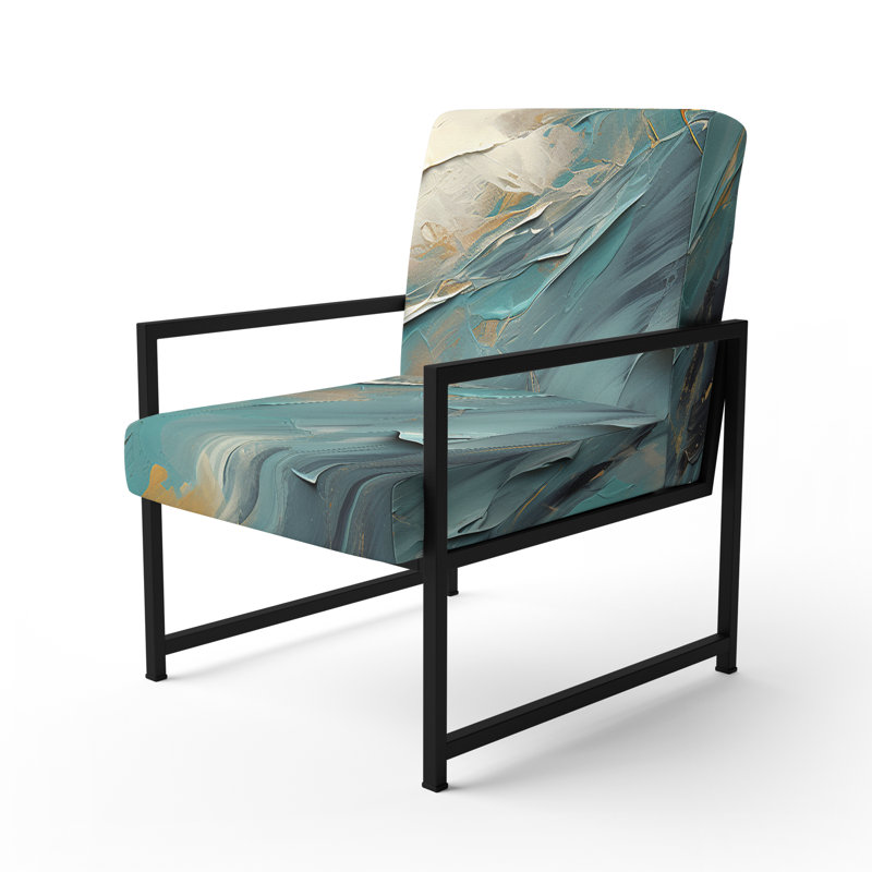 Fauteuil d'appoint Creel, Noir, noir, noir, noir