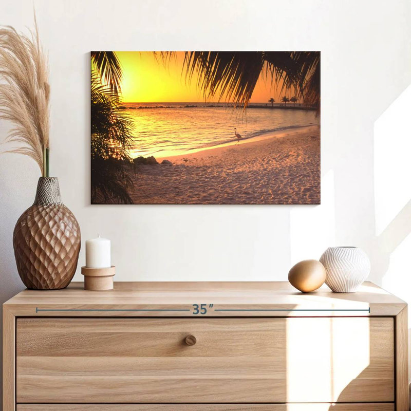 Gillard Aruba Sunset Flamingo