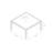 Suffern Square Wicker Outdoor Dining Table With Umbrella Hole , in. W in. D-1643954649-1679362800