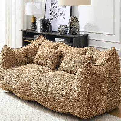 Fauteuil inclinable en chenille avec poignée pour faciliter le déplacement dans la pièce
