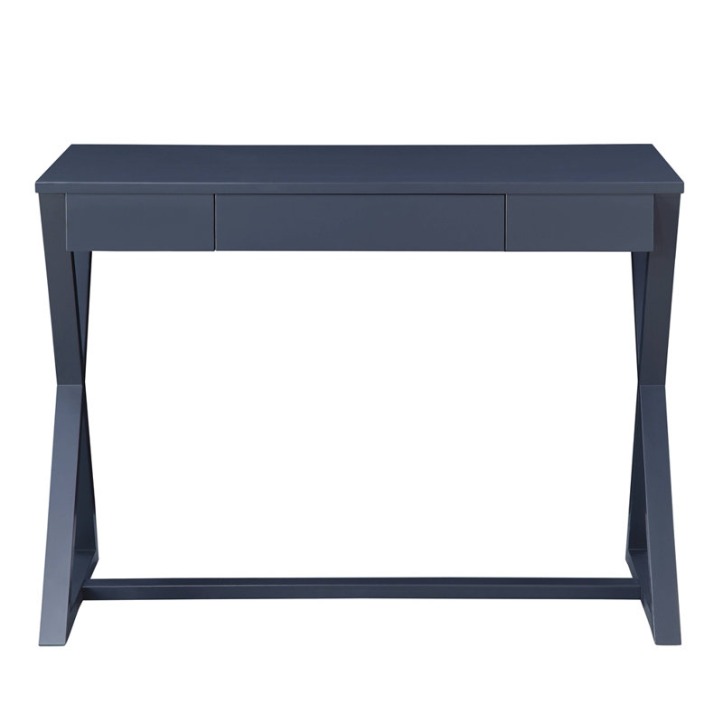 Charcoal Finish Console Table