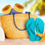 100% Cotton Beach Towel-1742996095