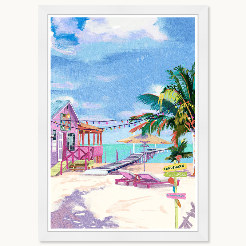 Beachside Lounge, Cadre blanc