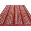 Rug & Kilim’S Tribal Style Rug In Red With Colorful Geometric Stripes