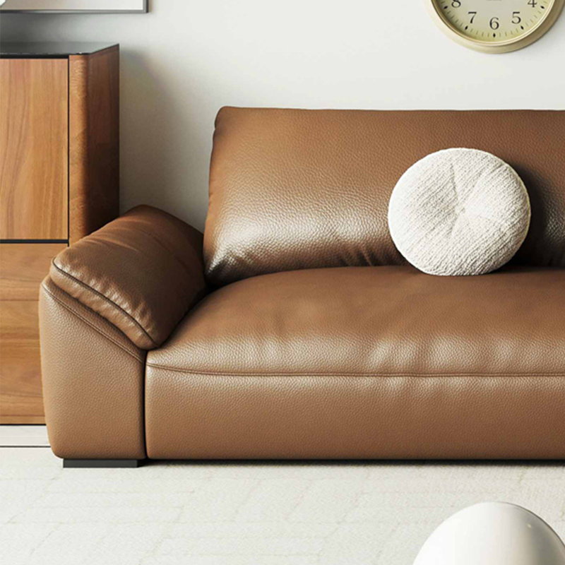 American minimalist modern in-line sofa, 32.67" H x 94.48" W x 39.37" D, 3